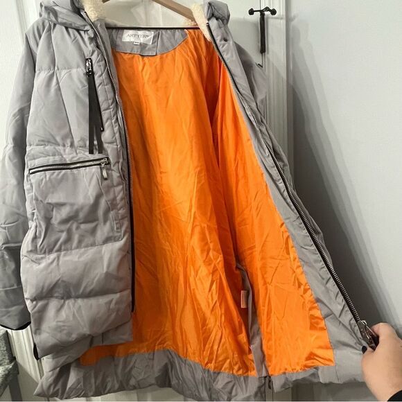 NWOT Artter Winter Down Jackets with Six Pockets sz 2xl - Picture 2 of 10
